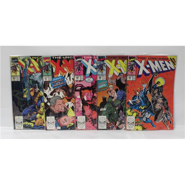 UNCANNY X-MEN #258/259/260/261/262