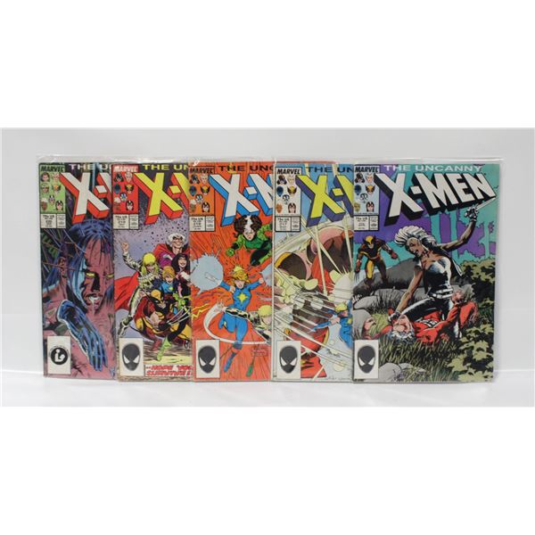 UNCANNY X-MEN #216/#217/#218/#219/#220