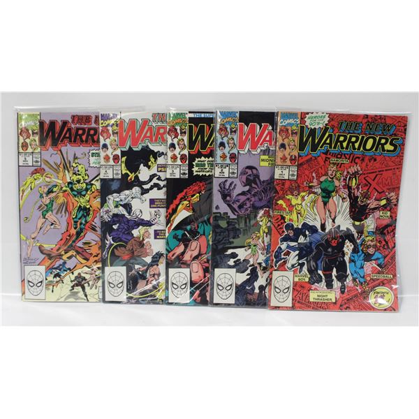 THE NEW WARRIORS #1/2/3/4/5