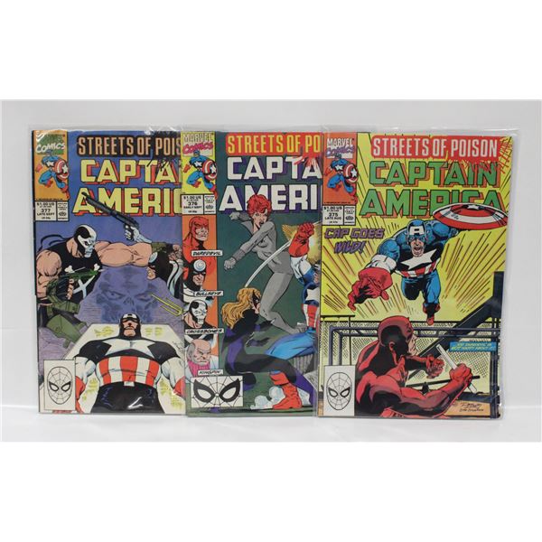 CAPTAIN AMERICA #375/376/377