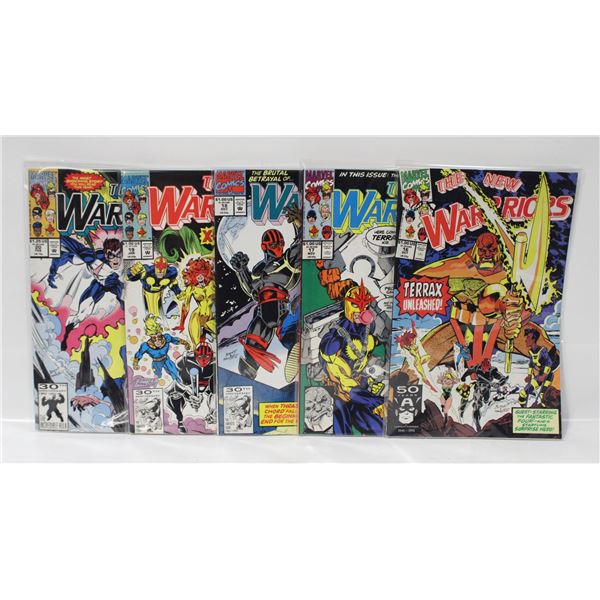 THE NEW WARRIORS #16/17/18/19/20