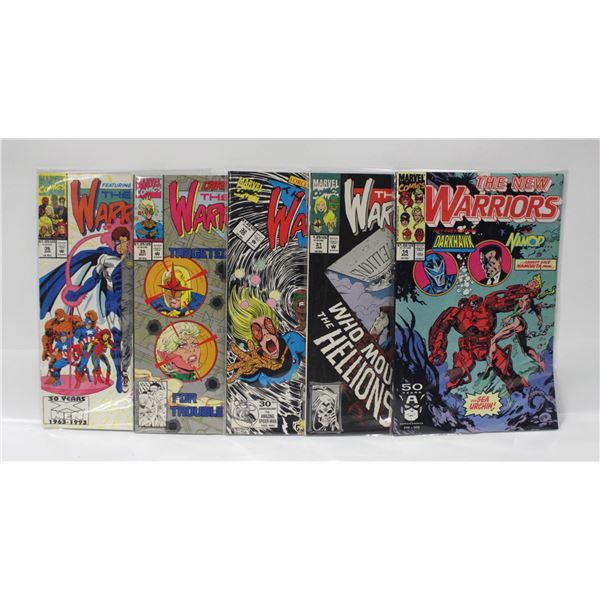 THE NEW WARRIORS #14/31/32/35/36