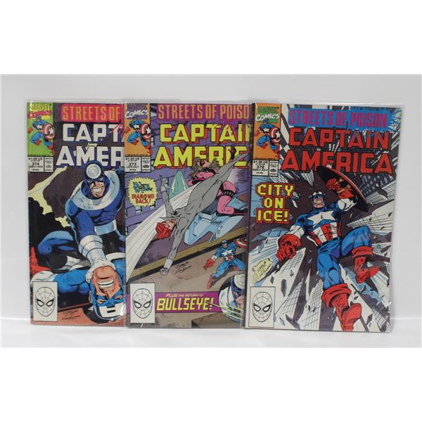 CAPTAIN AMERICA #372/373/274