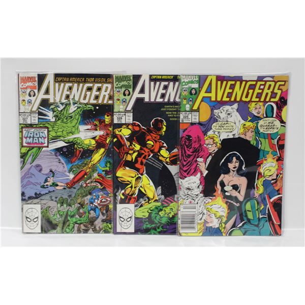AVENGERS #325/326/327