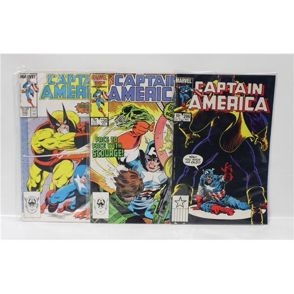 CAPTAIN AMERICA #296/320/330