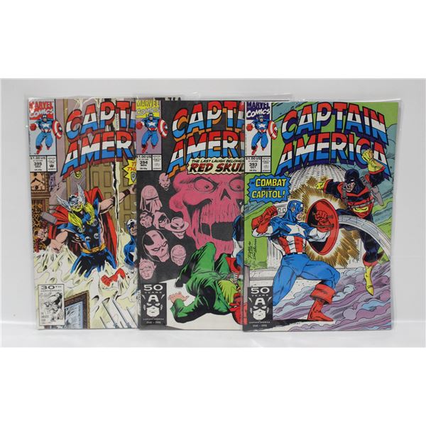 CAPTAIN AMERICA #393/394/395