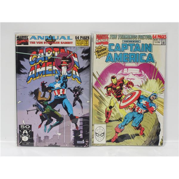 CAPTAIN AMERICA ANNUAL #9 & #10