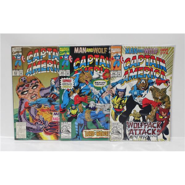 CAPTAIN AMERICA #406/407/413