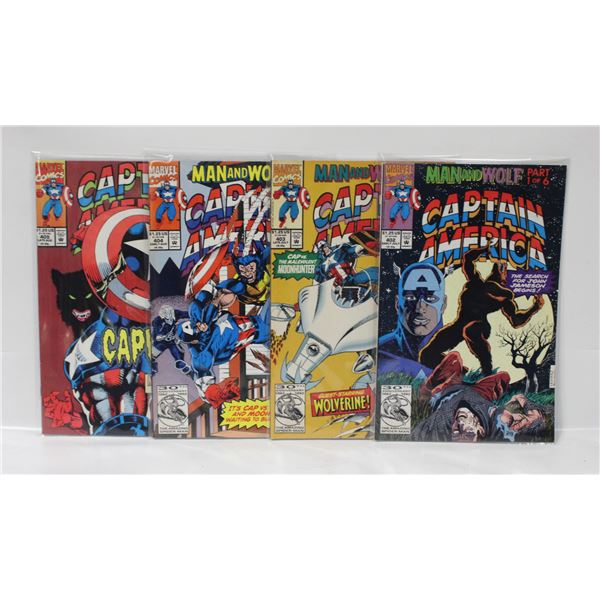CAPTAIN AMERICA #402/403/404/405