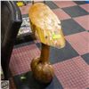 Image 1 : VINTAGE BURL WOOD SIDE TABLE