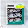 Image 1 : NEW 2 PACK OF FOSTER GRANT READING GLASSES +2.00