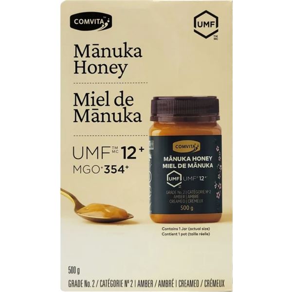 NEW COMVITA 500G BOTTLE OF MANUKA HONEY UMF12+