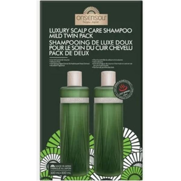 BRAND NEW ONSENSOU 2 PACK OF LUXURY SCALP CARE