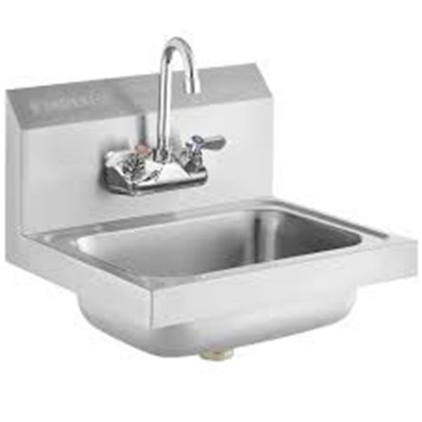 BRAND NEW SAGETRA WALL MOUNTED SINGLE BOWL SINK
