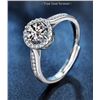 Image 1 : 1CT GRA CERTIFIED ROUND BRILLIANT MOISSANITE 925S