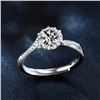 Image 4 : GRA CERTIFIED ROUND BRILLIANT MOISSANITE 925S