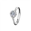 Image 5 : GRA CERTIFIED ROUND BRILLIANT MOISSANITE 925S
