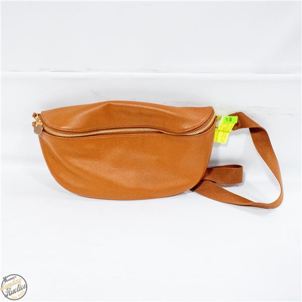 NEW SIRIANO WOMENS LEATHER BELT/SHOULDER BAG
