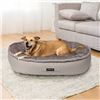 Image 1 : NEW KIRKLAND OVAL CUDDLER PET BED - 46 X 32"