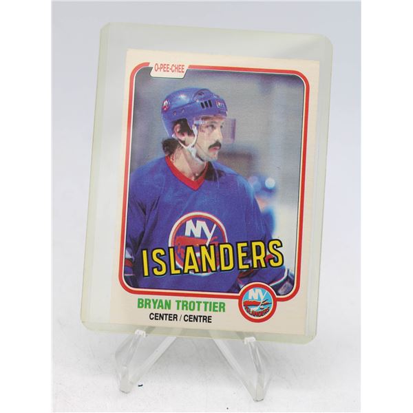1981-82 O-PEE-CHEE BRYAN TROTTIER #200