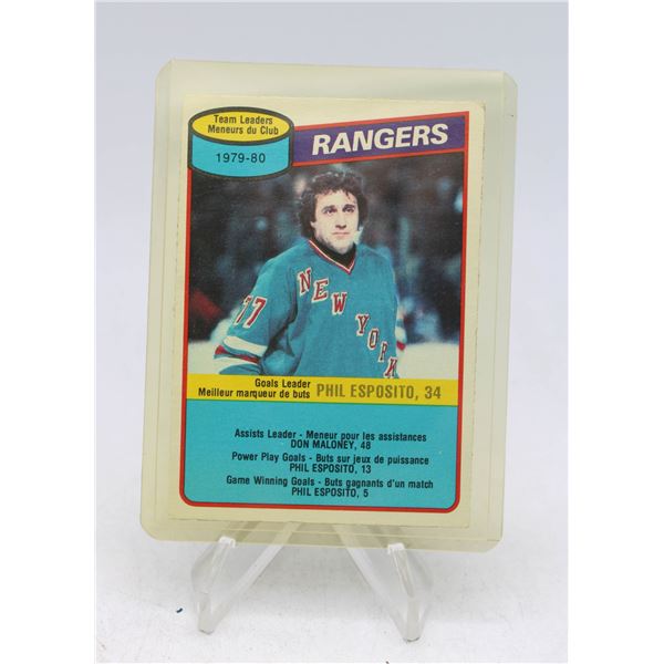 1980-81 O-PEE-CHEE PHIL ESPOSITO #149 IN CASE