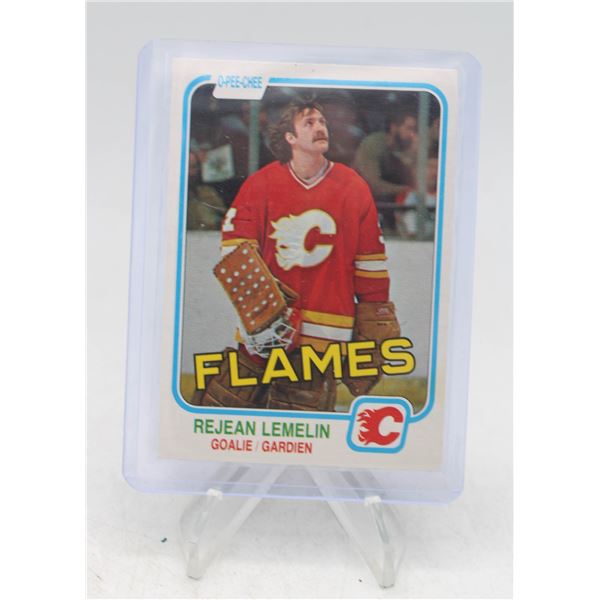 1981-82 O-PEE-CHEE REJEAN LEMELIN #44