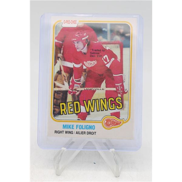 1981-82 O-PEE-CHEE MIKE FOLIGNO #87