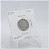 Image 1 : 1937 AMERICAN BUFFALO HEAD NICKEL 5 CENT