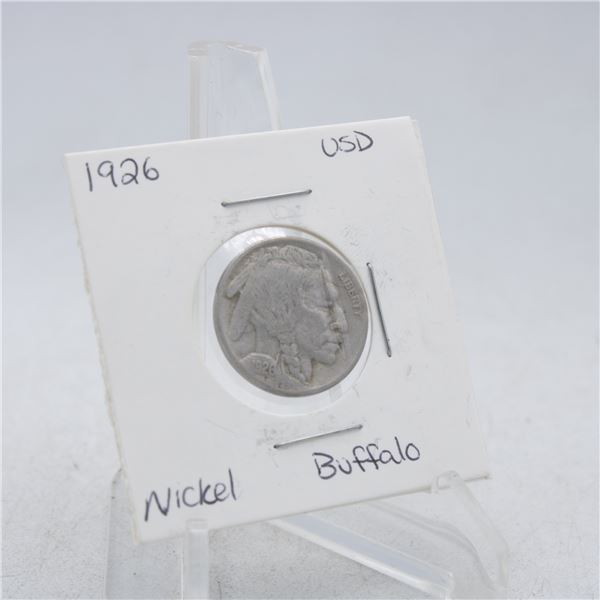 1926 AMERICAN BUFFALO HEAD NICKEL 5 CENT