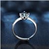Image 4 : 1 CT GRA CERTIFIED ROUND BRILLIANT MOISSANITE