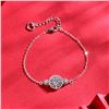 Image 3 : 925S 1 CT GRA CERTIFIED LUCKY COIN STYLE BRACELET