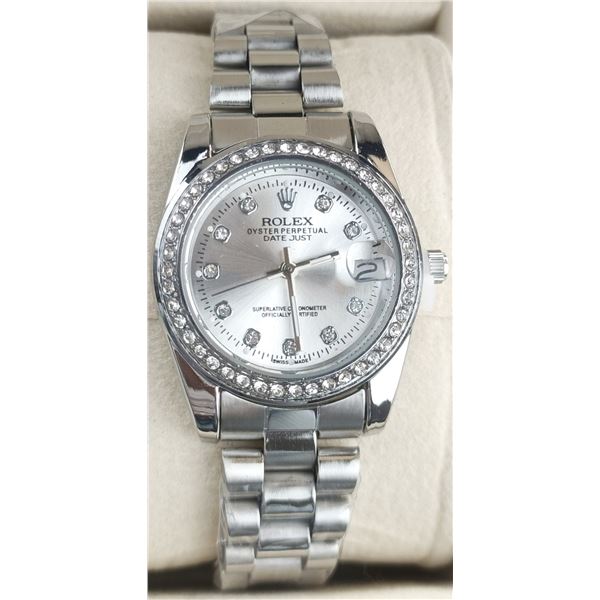 NEW REPLICA ROLEX QUARTZ WOMENS WATCH