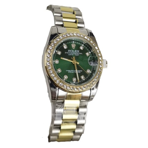 NEW REPLICA ROLEX "DATE-JUST" WOMEN'S QUARTZ WATCH