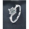 Image 1 : GRA CERTIFIED ROUND BRILLLIANT MOISSANITE 925S