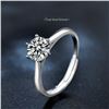 Image 1 : 1 CT GRA CERTIFIED ROUND BRILLIANT MOISSANITE