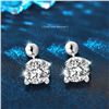Image 1 : 1 CT GRA CERTIFIED 4-CLAWS STYLE ROUND BRILLIANT