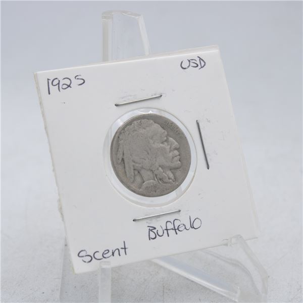1925 AMERICAN BUFFALO HEAD NICKEL 5 CENT