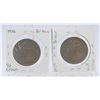 Image 1 : 1959 & 1959 UK HALF CROWN COIN BRITIAN