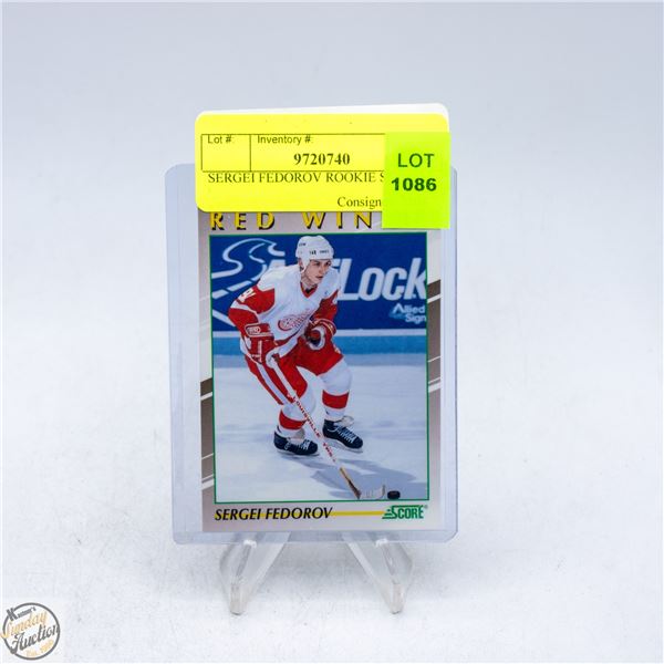 SERGEI FEDOROV ROOKIE SCORE