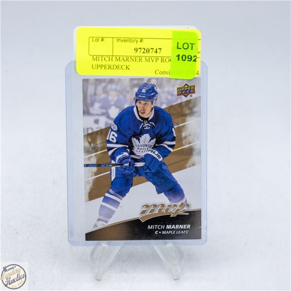 MITCH MARNER MVP ROOKIE UPPERDECK