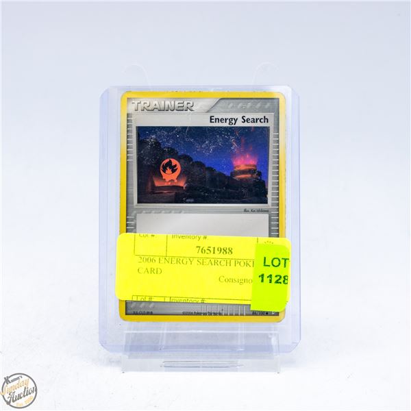 2006 ENERGY SEARCH POKEMON CARD
