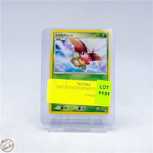 2008 LEDYBA POKEMON CARD