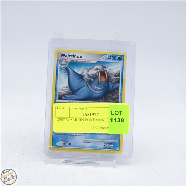 2007 WALREIN POKEMON CARD