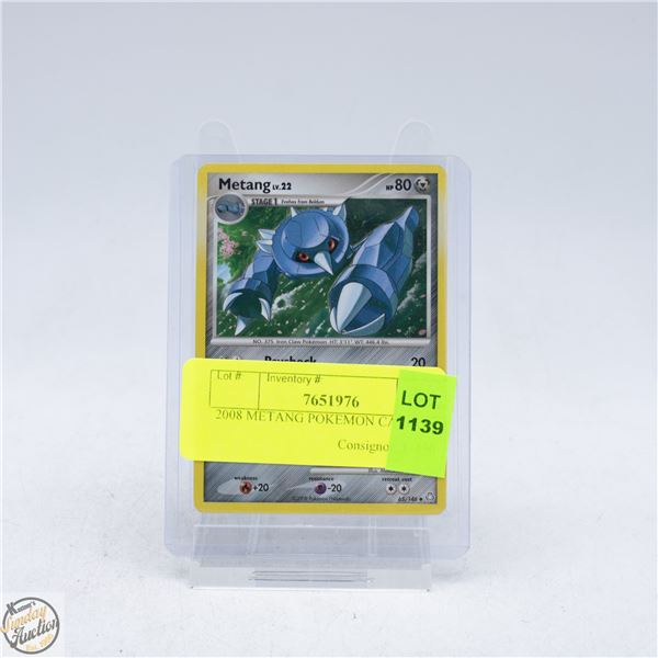 2008 METANG POKEMON CARD