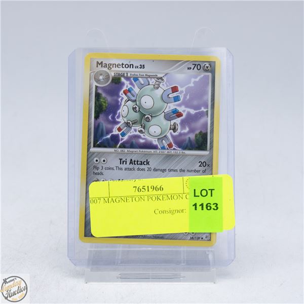2007 MAGNETON POKEMON CARD