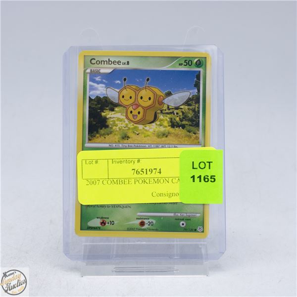 2007 COMBEE POKEMON CARD