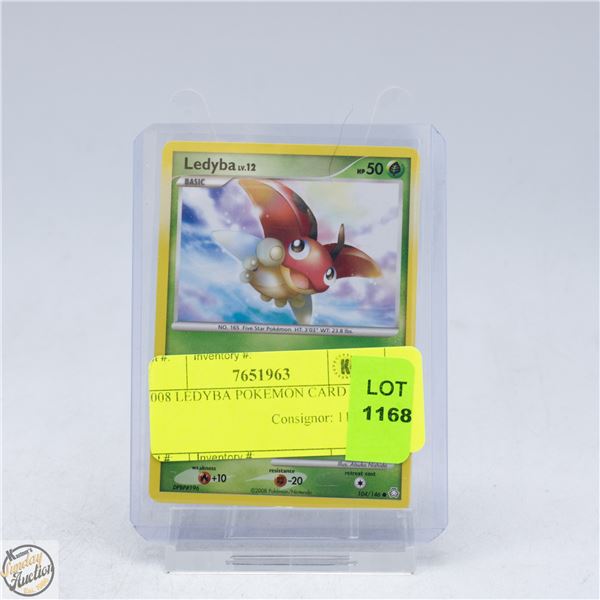 2008 LEDYBA POKEMON CARD