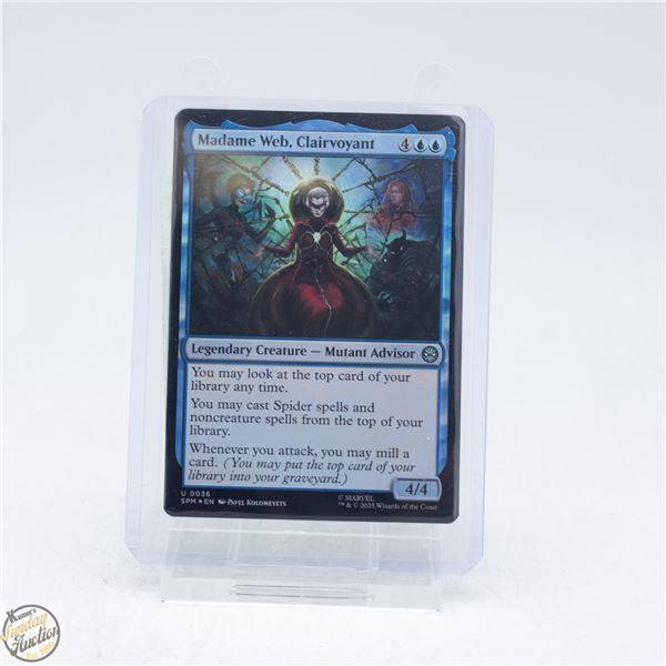 MADAME WEB CLAIRVOYANT FOIL MAGIC CARD