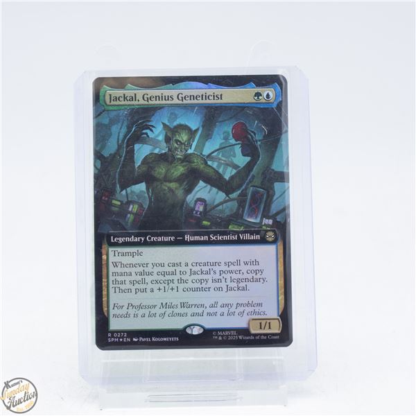 JACKLE GENIUS GENETICIST FOIL MAGIC CARD