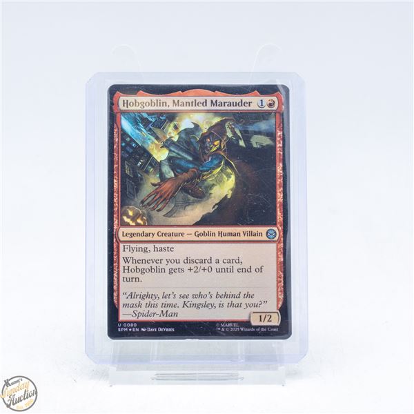 HOBGOBLIN MANTLED MARAUDER FOIL MAGIC CARD